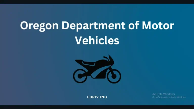 Oregon Department of Motor Vehicles